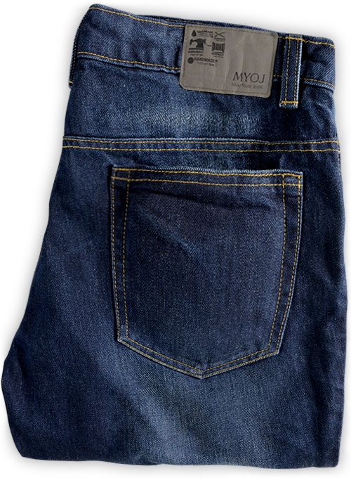 Orlando Blue Hard Wash Whisker Jeans