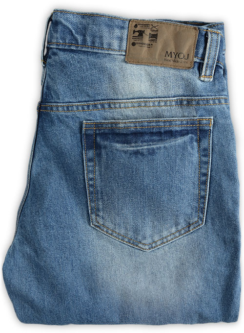 Orlando Blue Stone Wash Whisker Jeans - Click Image to Close