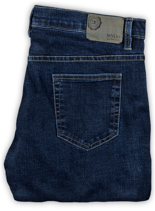Pacho Blue Denim-X Wash Stretch Jeans - Click Image to Close