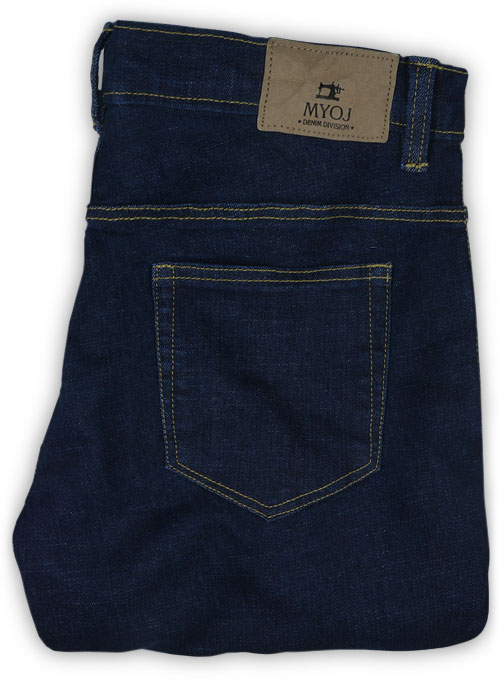 Pacho Blue Hard Wash Stretch Jeans - Click Image to Close