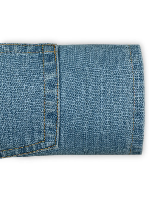 Pacific Blue Light Wash Jeans - Click Image to Close