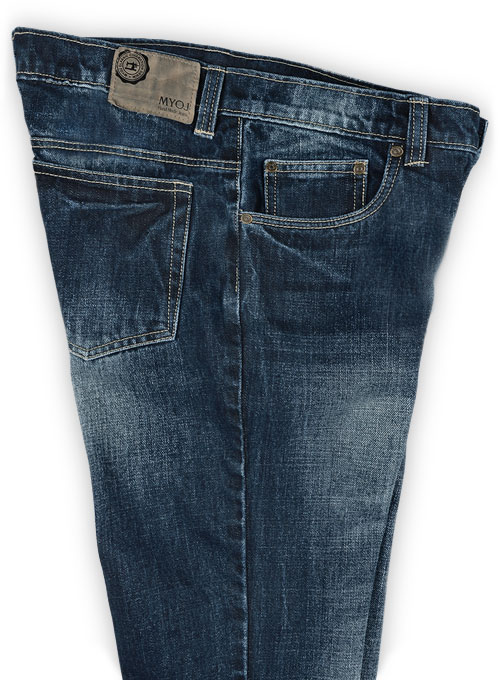 Rage Blue Jeans - Treated Hard Wash - Click Image to Close