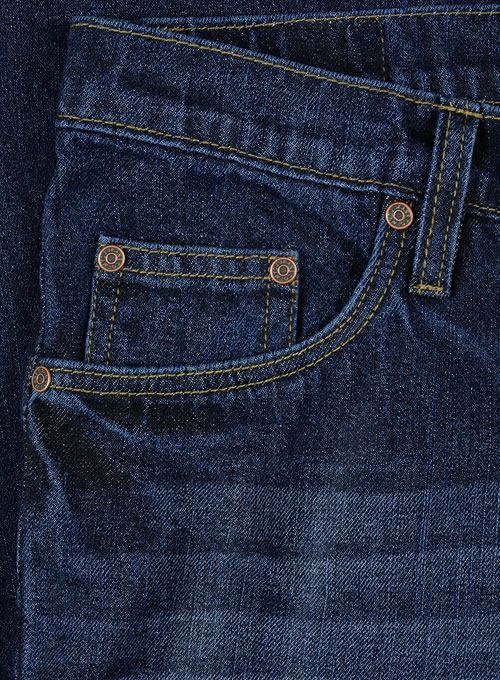 Ranch Blue Indigo Wash Whisker Jeans - Look #451