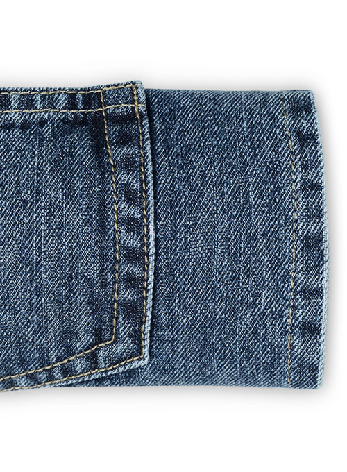 Ranger Blue Blast Wash Jeans - Click Image to Close