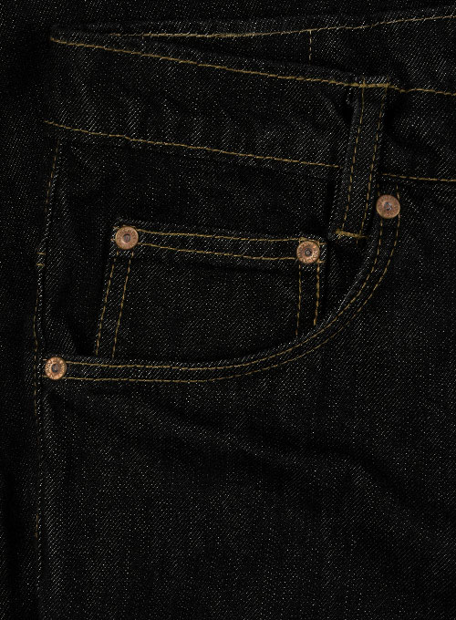 Rooster Black Jeans - Hard Wash - Click Image to Close