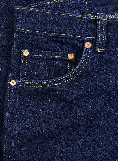 Rover Blue Stretch Jeans - Hard Wash