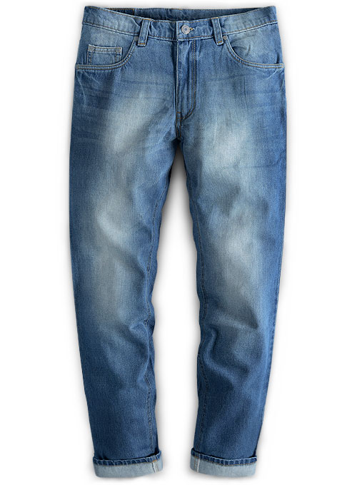 Rush Blue Indigo Wash Whisker Jeans