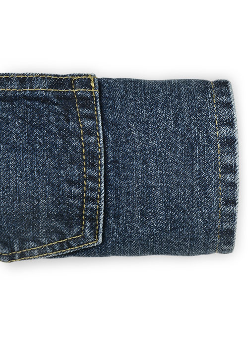 Slight Stretch Jeans - Blast Wash