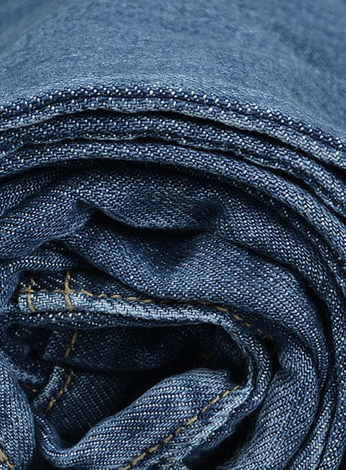 Slight Stretch Stone Wash Whisker Jeans