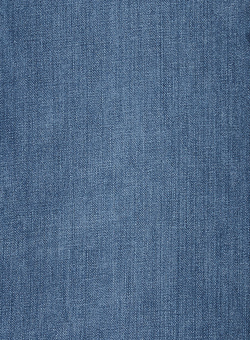 Thunder Blue Stone Wash Whisker Jeans - Click Image to Close