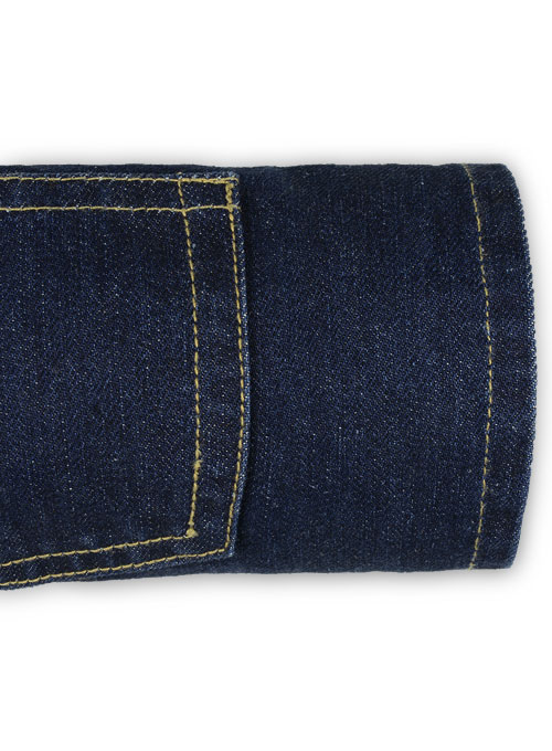 Toronto Blue Hard Wash Jeans - Click Image to Close