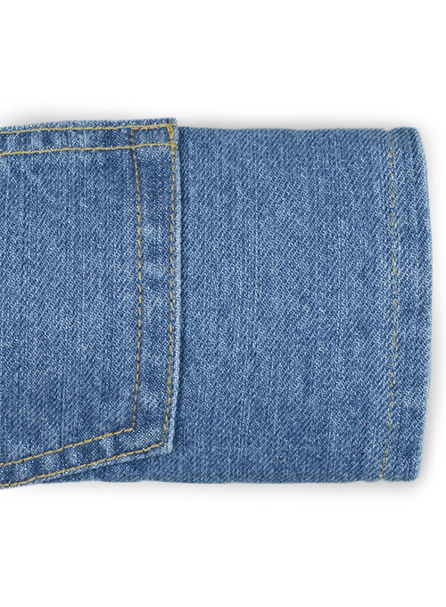 Wicker Blue Light Wash Jeans - Click Image to Close