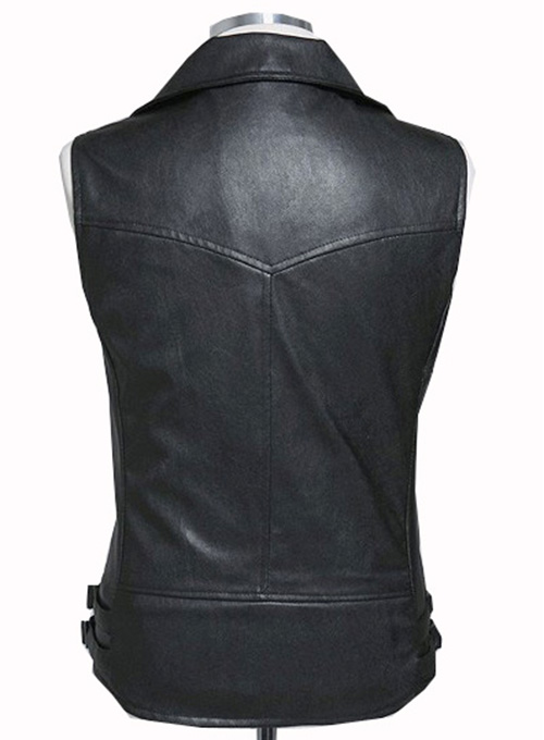 Leather Biker Vest # 310