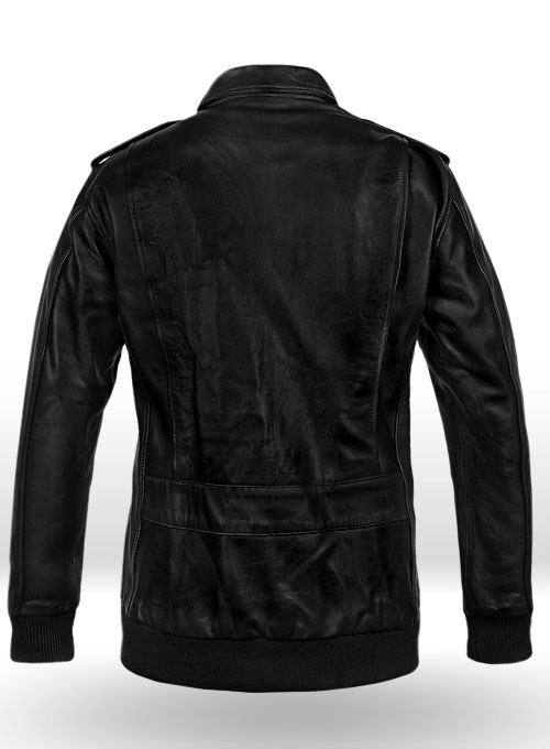 A2 Flight Bomber Leather Jacket - Click Image to Close