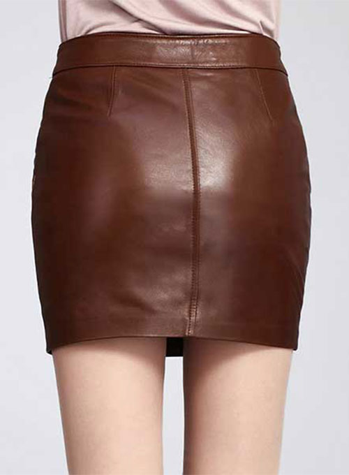 Basic Leather Skirt - # 153