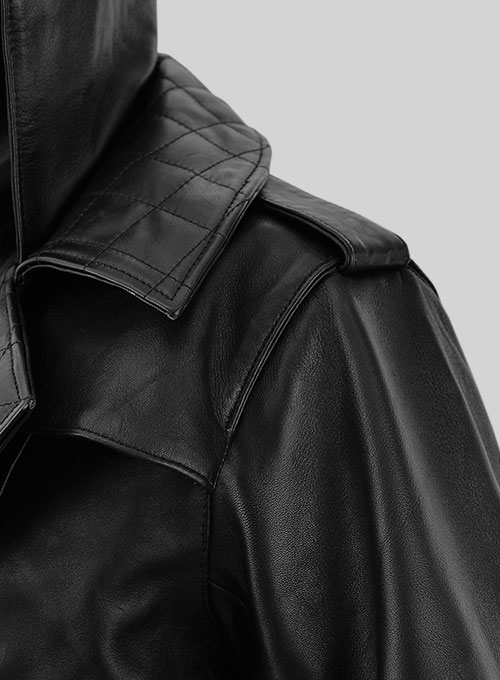 Black Assassin's Creed Jacob Frye Leather Long Coat