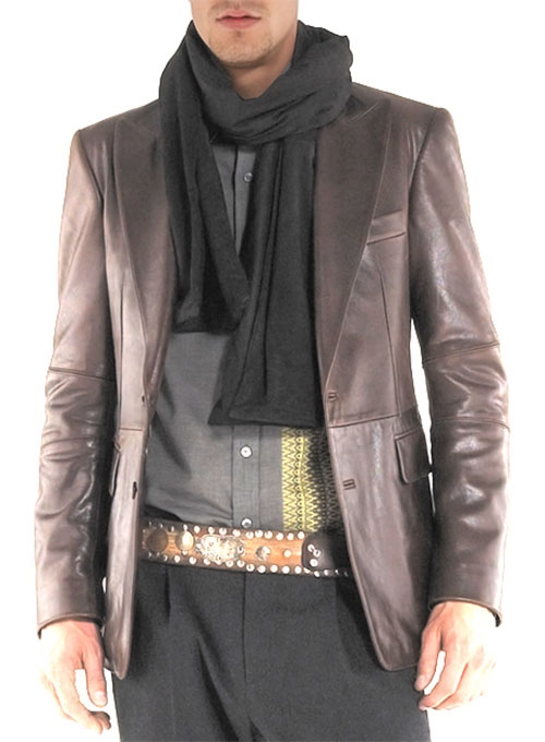 Catwalk Leather Blazer # 2