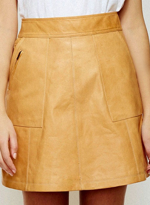 Cavalry Leather Skirt - # 491