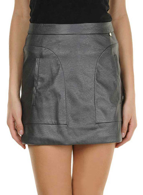 Charlene Leather Skirt - # 193