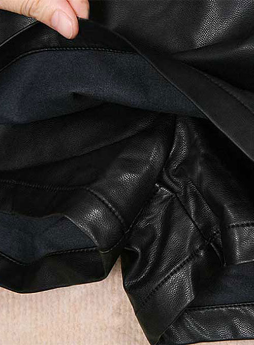 Cheerleader Leather Skort - # 167 - Click Image to Close