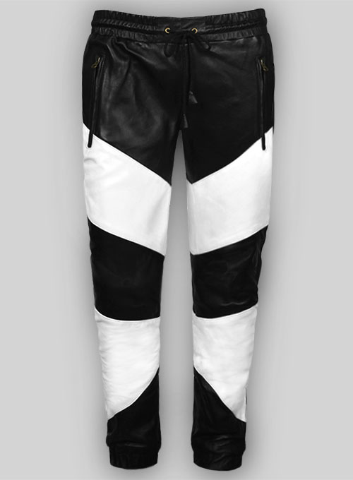 Coleman Drawstring Leather Pants