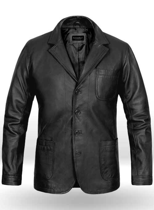 Daniel Craig Leather Blazer - Click Image to Close