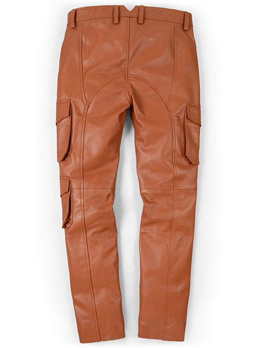 Drifter Leather Cargo Pants - Click Image to Close