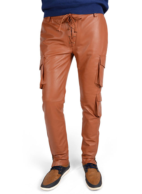 Drifter Leather Cargo Pants