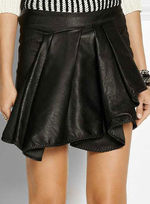 Eclair Leather Skirt - # 447 - Click Image to Close