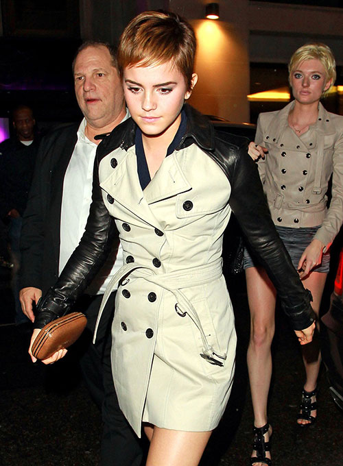 Emma Watson Pre-BAFTA Party Dress