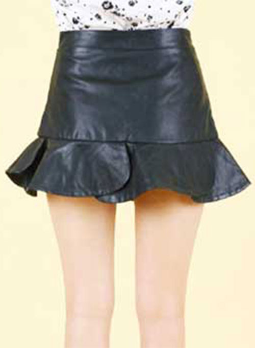 Flutter Leather Skirt - # 152