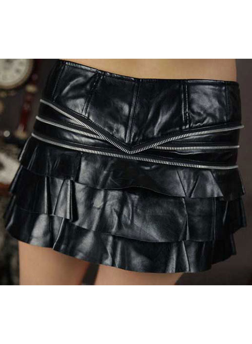 Glam Leather Skirt - # 414 - Click Image to Close