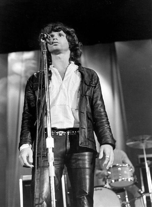 Jim Morrison Leather Jacket and Pants Set