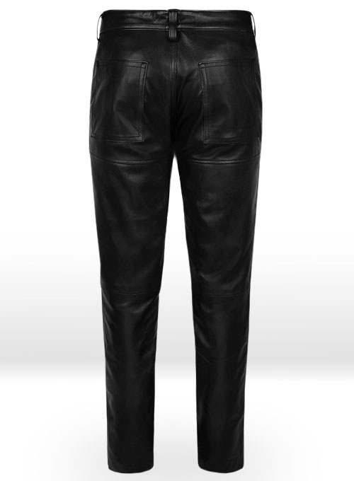 Jim Morrison Leather Jacket and Pants Set