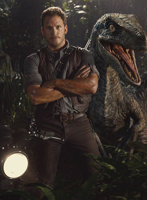 Chris Pratt Jurassic World Leather Vest