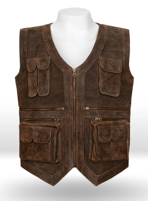 Chris Pratt Jurassic World Leather Vest