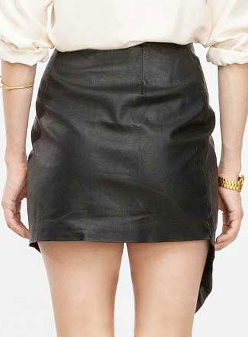 Kerchief Leather Skirt - # 420 - Click Image to Close