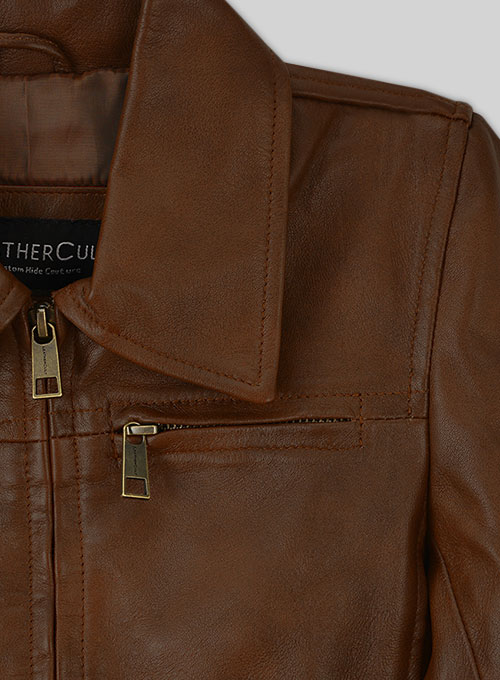 Katniss Hunger Games Kids Leather Jacket - Click Image to Close