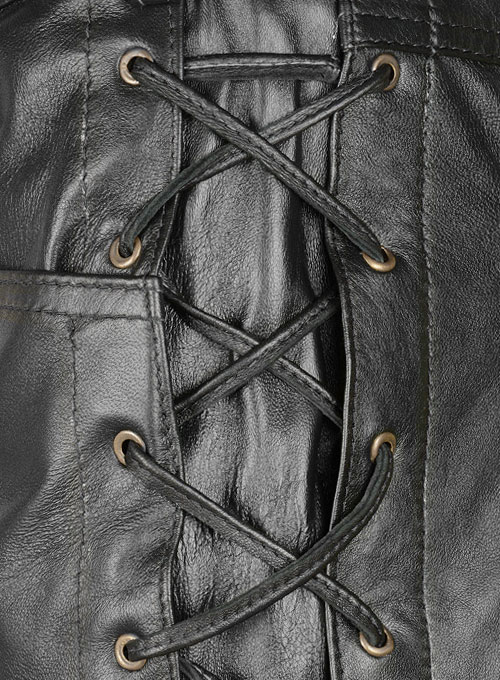 Laced Leather Pants - Style  # 515