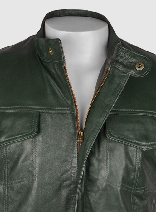 Leather Vest # 305 - Click Image to Close
