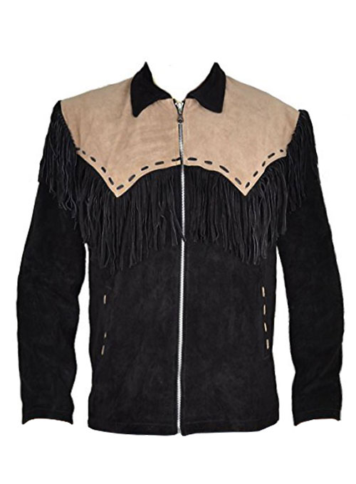 Leather Fringes Jacket #1013