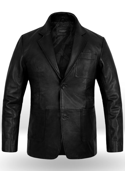 Leather Blazer - # 124 - Click Image to Close