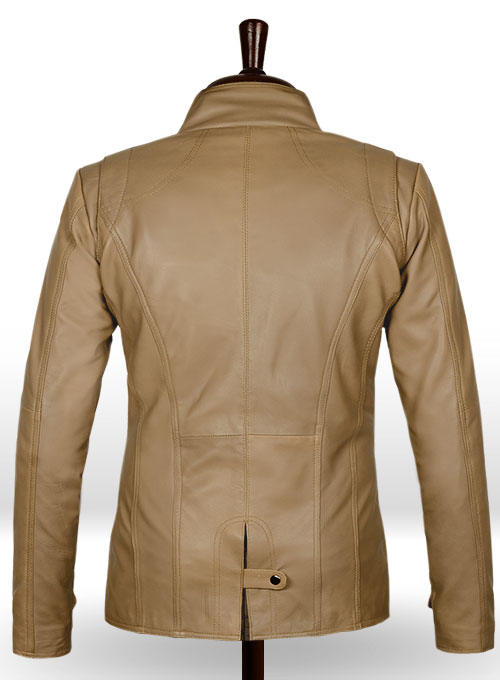 Soft Amazon Brown Leather Jacket # 2000 - Click Image to Close