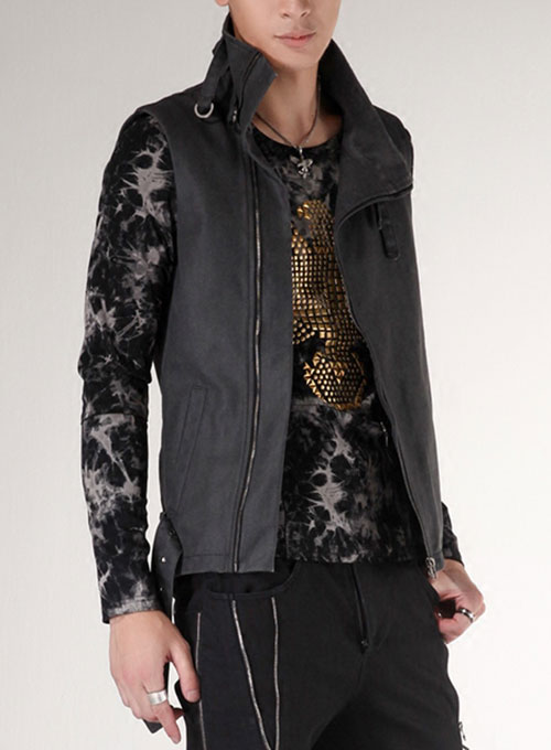 Leather Vest # 327