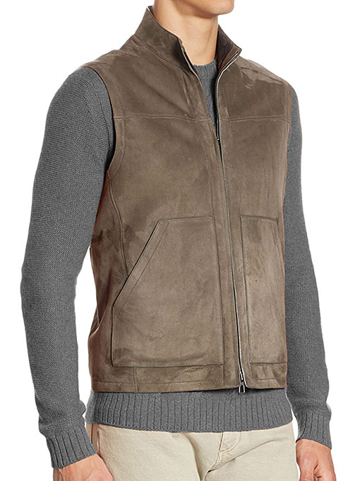 Leather Vest # 329 - Click Image to Close