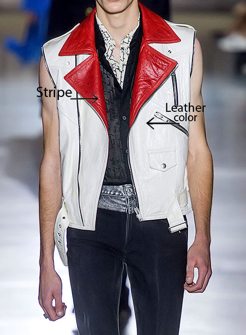 Leather Vest # 336 - Click Image to Close