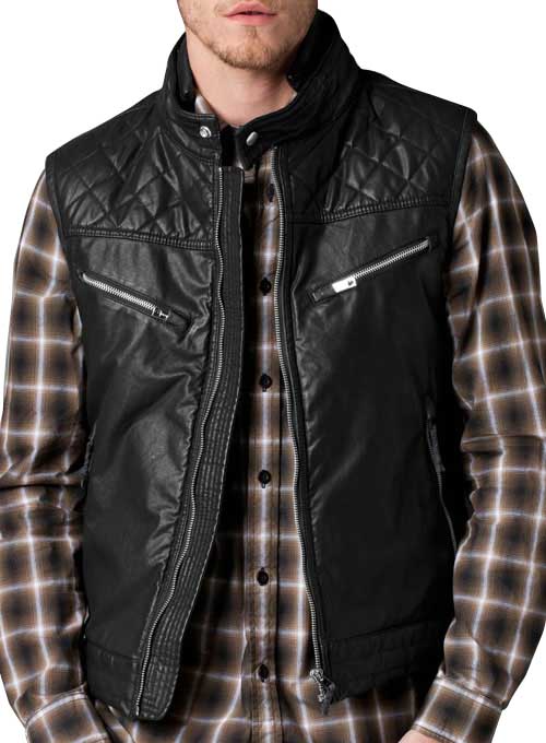 Leather Vest # 353