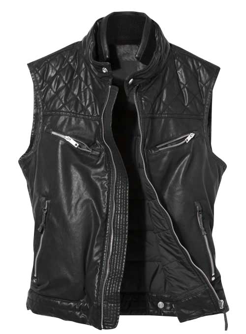 Leather Vest # 353 - Click Image to Close