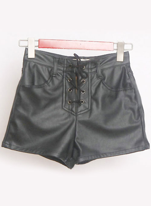 Leather Cargo Shorts Style # 378