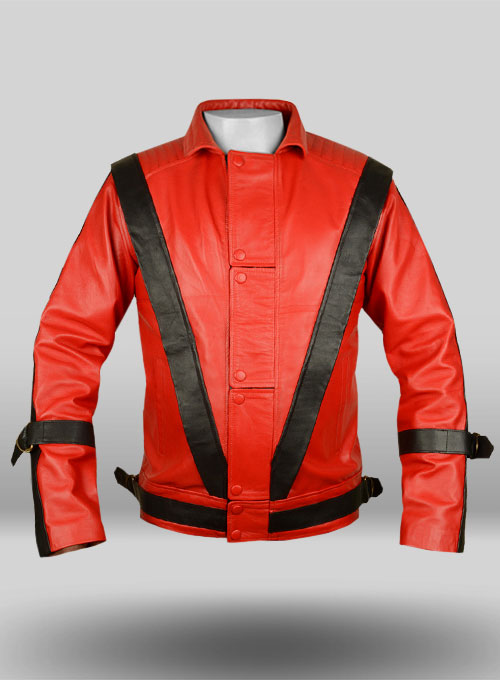 Michael Jackson Thriller Leather Jacket and Pants Set - Click Image to Close
